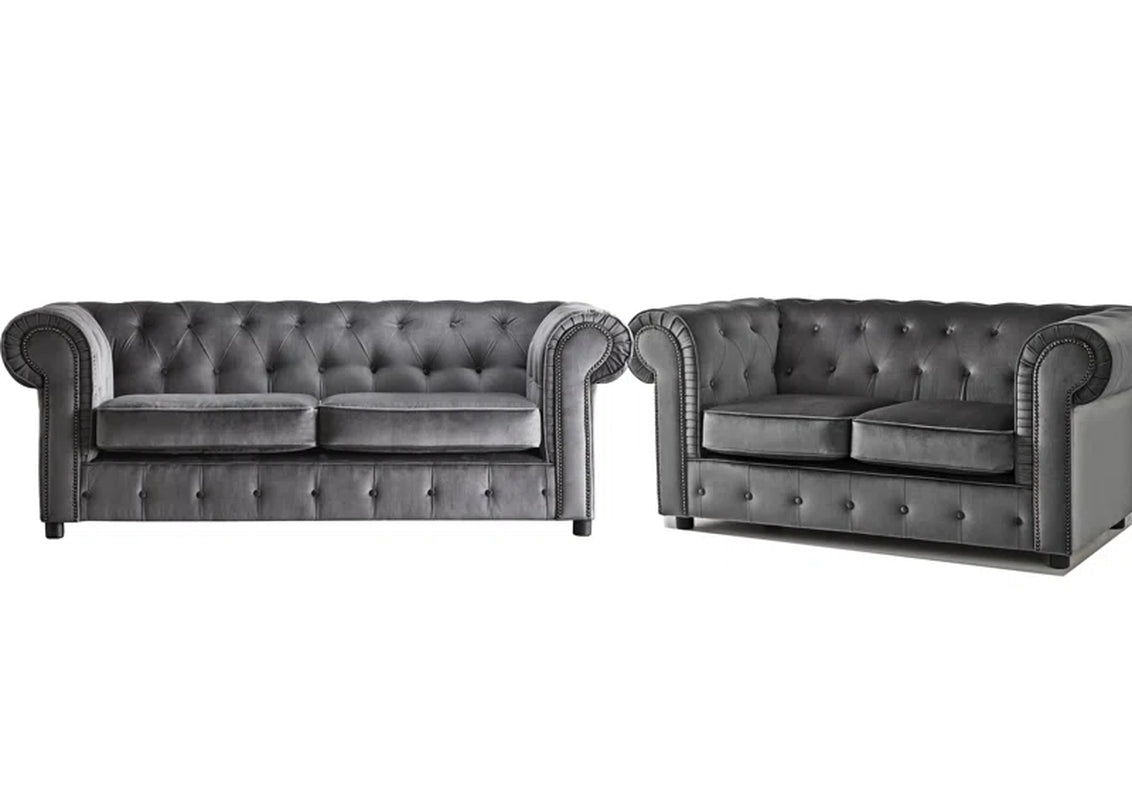 Aaron 2 - Piece Velvet Living Room Set