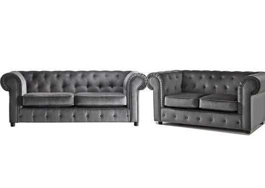 Aaron 2 - Piece Velvet Living Room Set