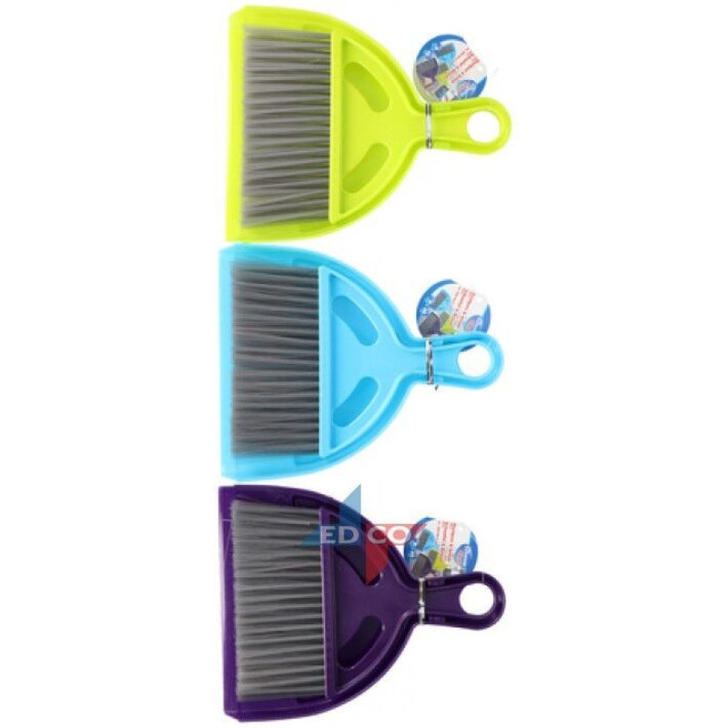 Mini Dustpan & Brush Set Easy Cleaning Office Car Tidy Home Kitchen Tabletop New