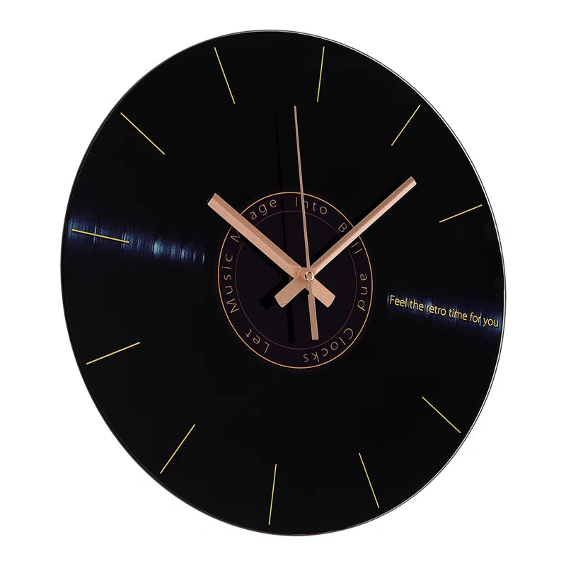 Taburao Glass Wall Clock