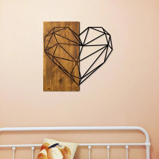 Abstract Wall Decor on Metal