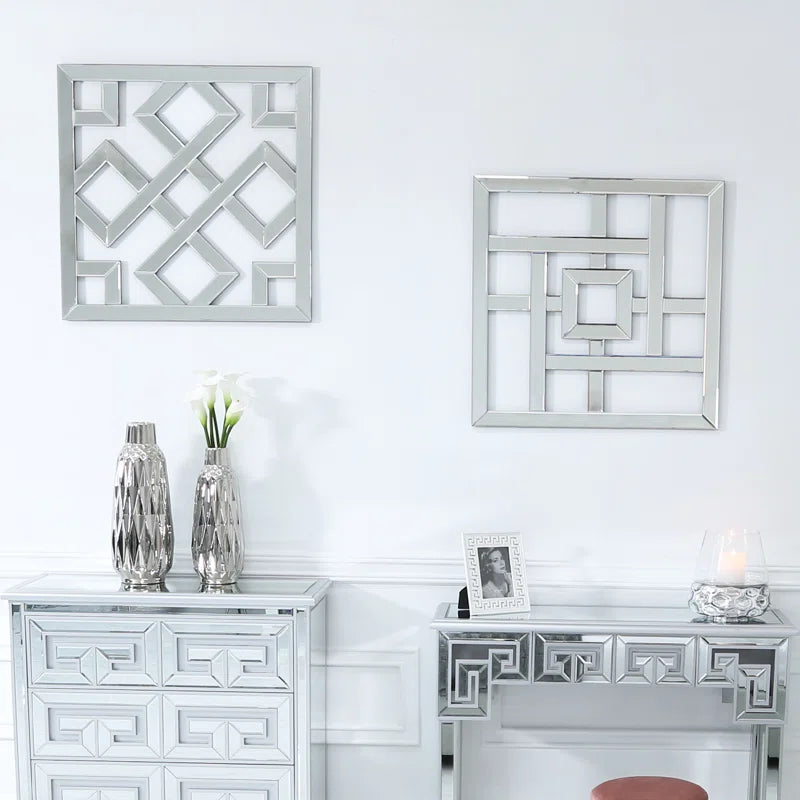 Bedroom Wall Décor, Geometric Wall Hanging Decoration for Living Room Furniture