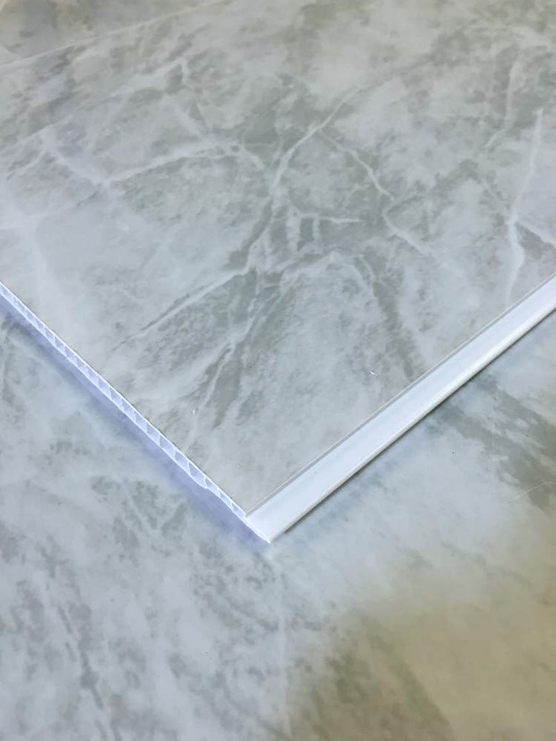 10 White Black Grey Sparkle & Marble Shower Wall Panels PVC Bathroom Cladding