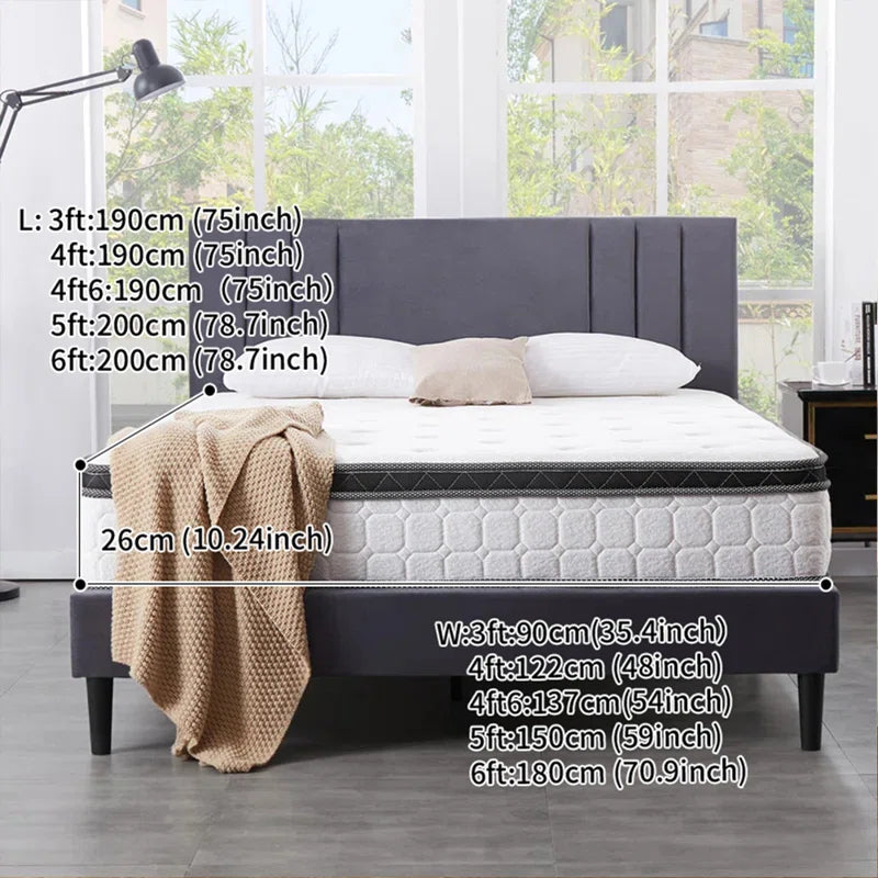 Murcia  Pillow Top Pocket Sprung Mattress