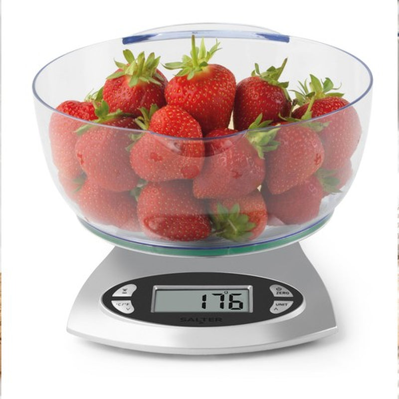 Salter Electronic Kitchen Scale & Jug 5Kg Capacity Easy Read Weigh Food & Liquid