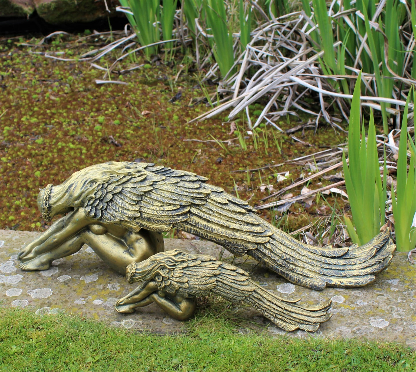 Garden Ornaments Fairy Angel Statue outside Home Decor Patio