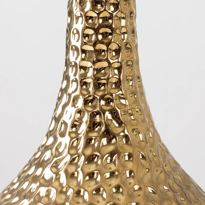 Aafko 56Cm Gold Table Lamp Set