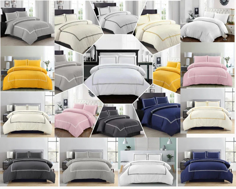 Kazimiera Sateen Polycotton 200 TC Duvet Cover Set