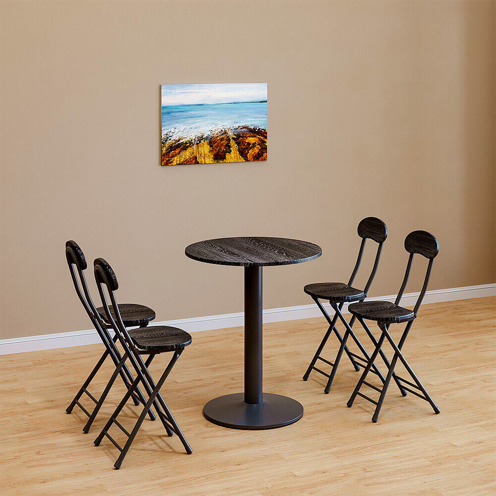 Small Round/Square Dining Table Breakfast Kitchen Living Room Cafe Furniture