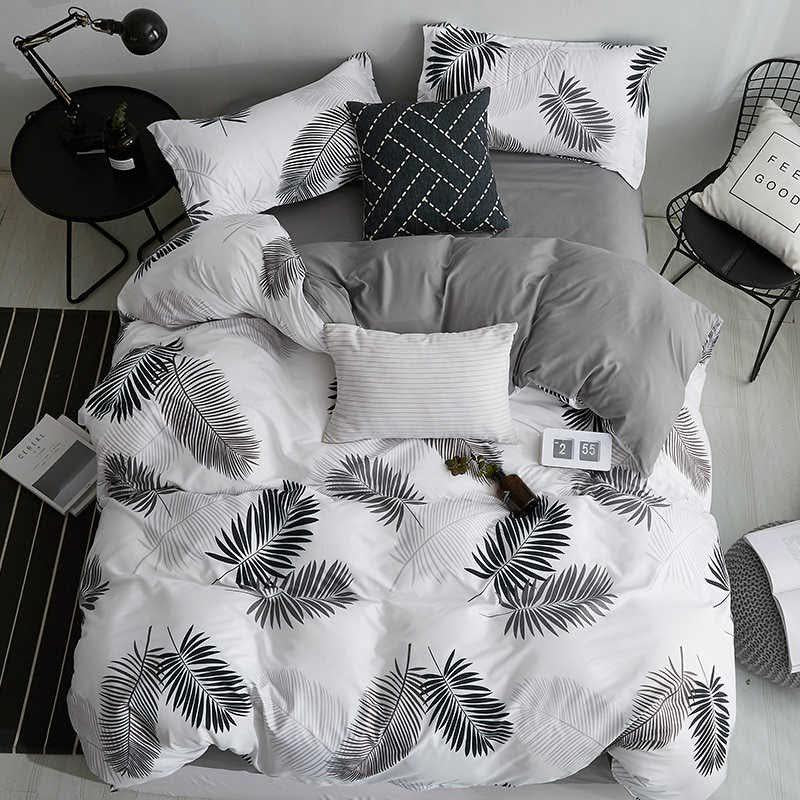 Luxury Reversible Duvet Cover Quilt Cover Bedding Set Single Double King Size