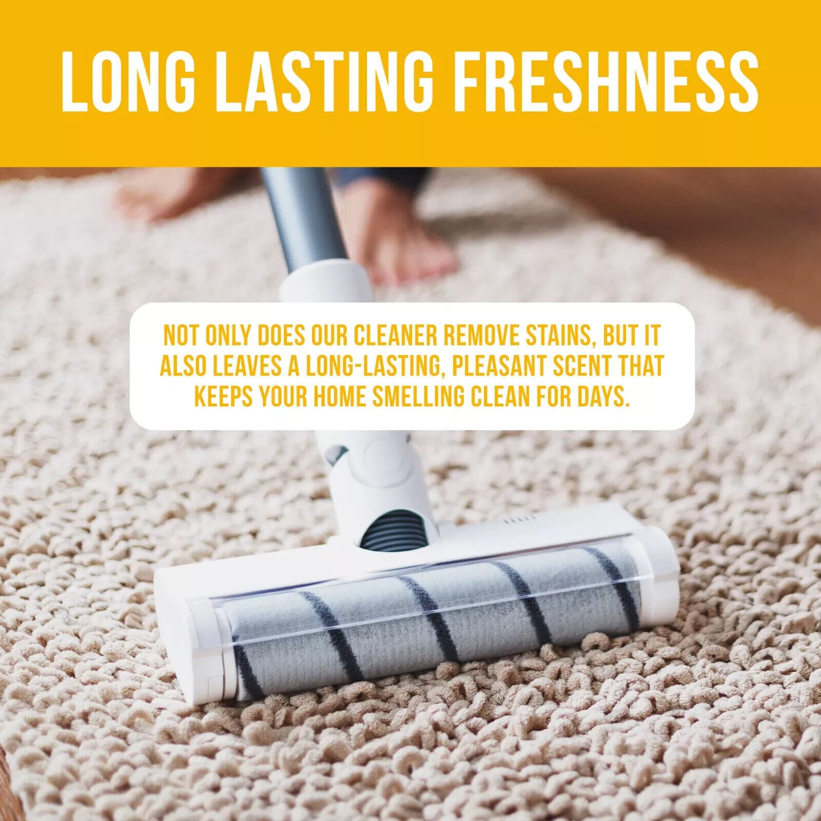 CARPET SHAMPOO CLEANER CLEANING DETERGENT 5L ODOUR PET DEODORISER VAX CITRUS