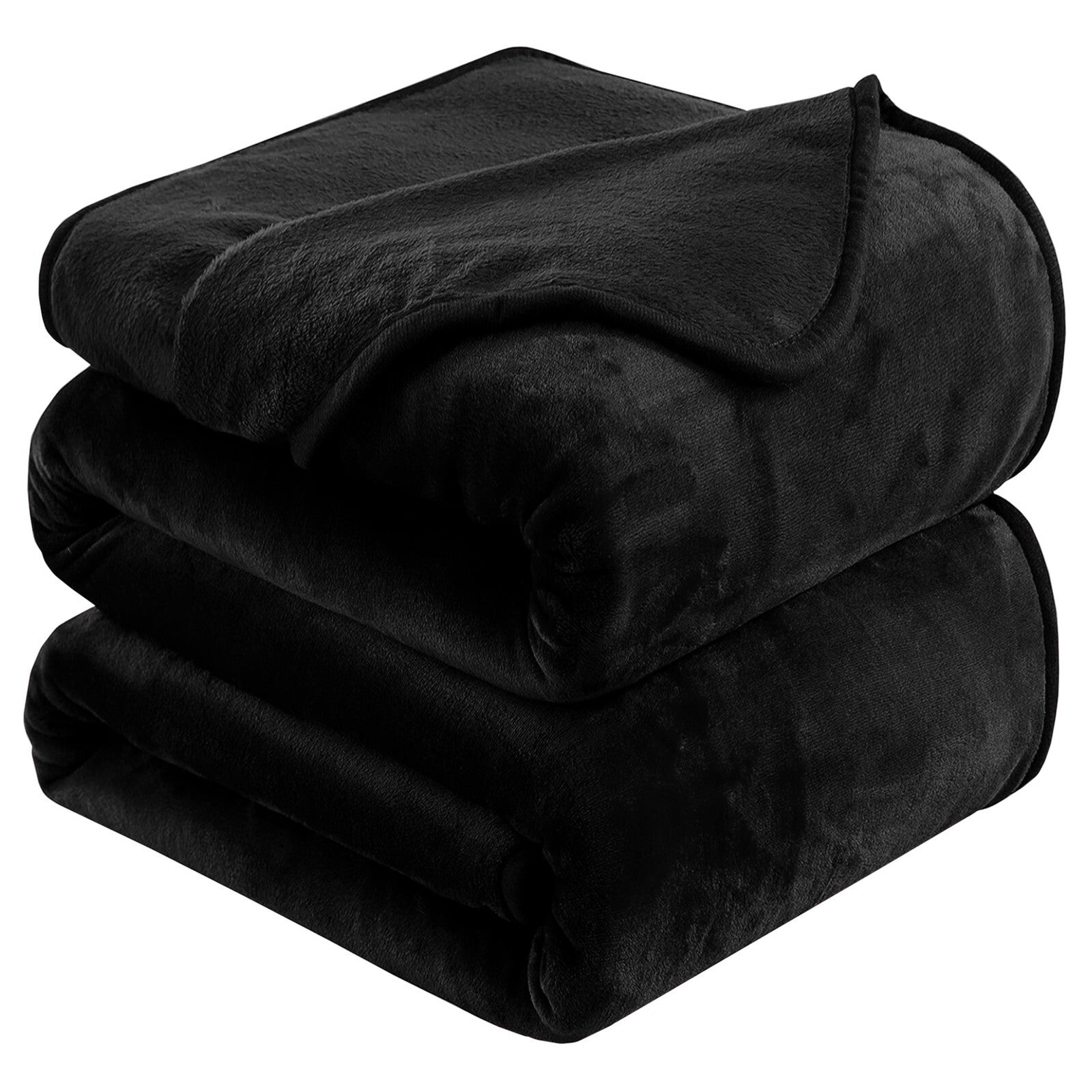 Large Fleece Blanket Throw Reversible Soft Warm Bed Sofa Blanket Double & King