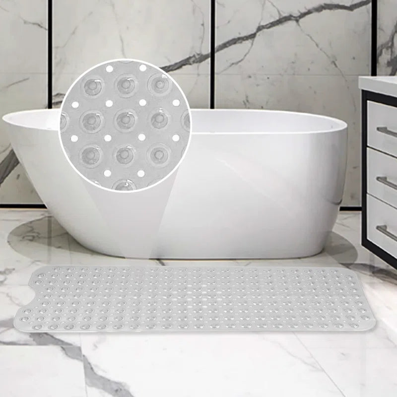 Amere Non Slip Rectangle Shower Bath Tub Mat