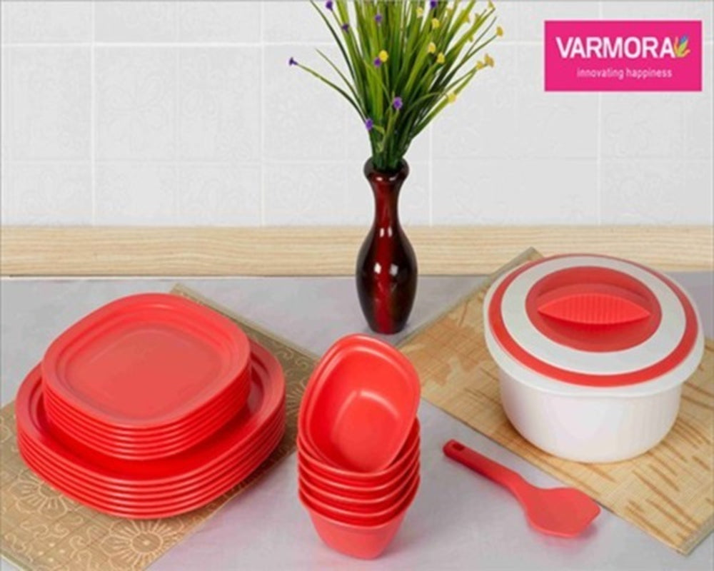 21Pc Outdoor Dinner Set - Indoor/Outdoor
