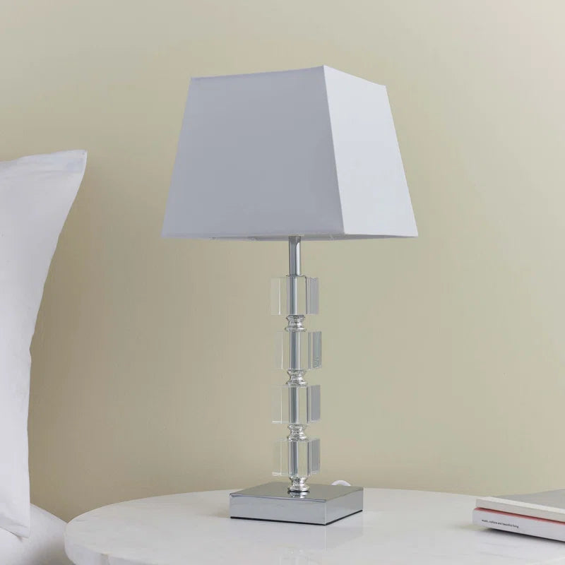 New Haven 43.5Cm Silver Table Lamp