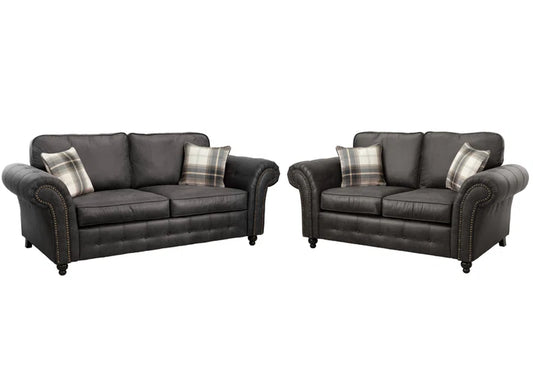 Bodnar 2 - Piece Faux Leather Living Room Set