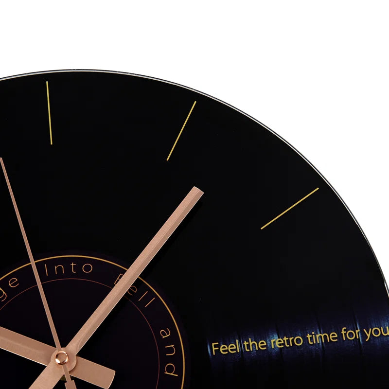 Taburao Glass Wall Clock