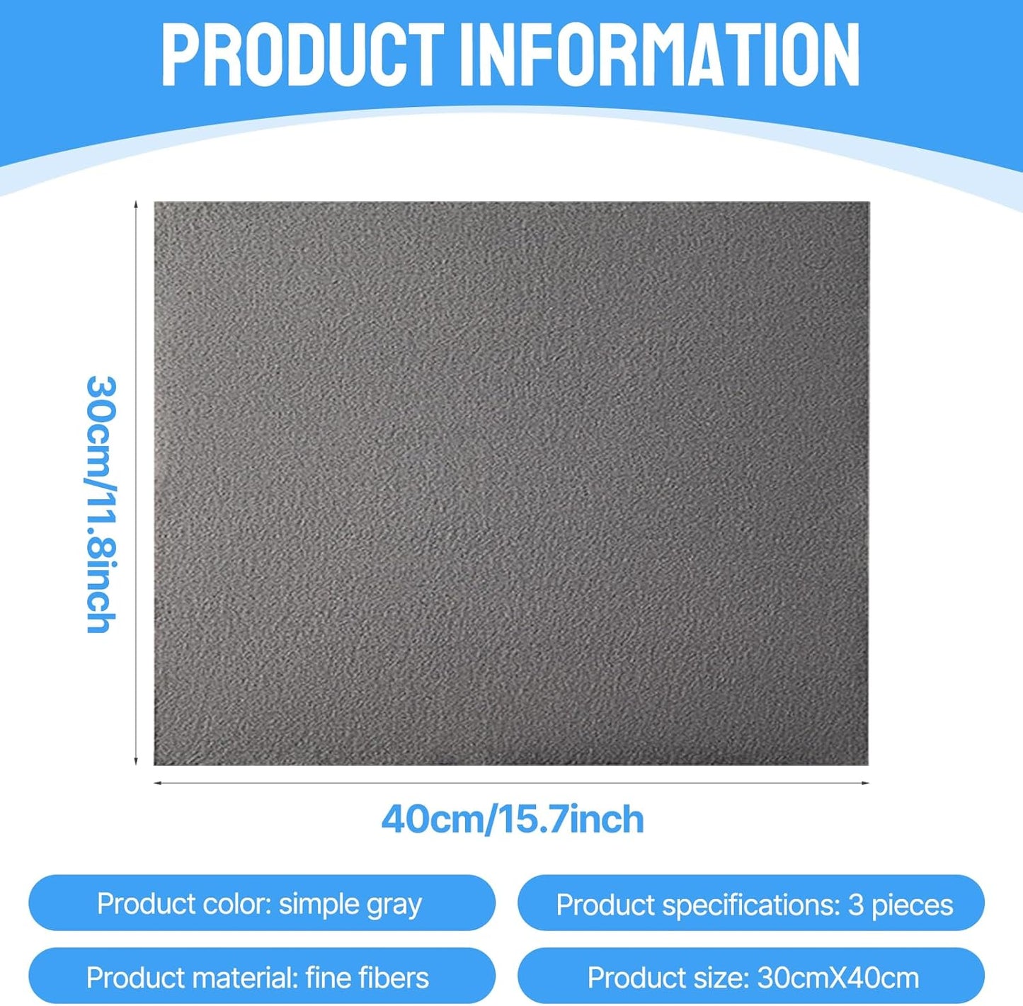 Magic Cleaning Cloths for Glass 3Pcs,Reusable Glass Cleaning Rag Super Soft Premium Streak Free Washable Cloth Duster for Home,Kitchen,Cars Glass Window