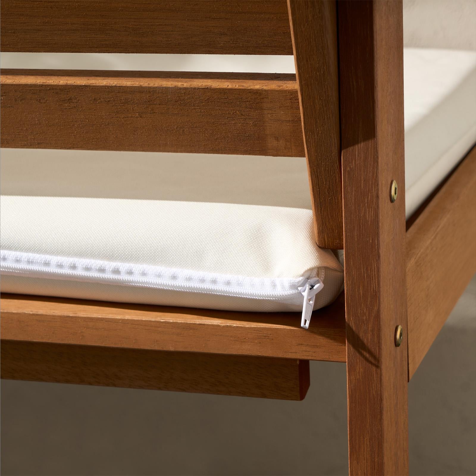 Waterproof Bench Cushion Pads Outdoor Garden 2/3 Seater Furniture Chair Cover