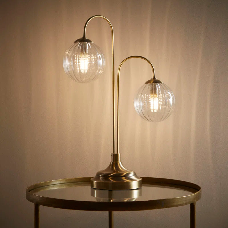Fokko 41Cm Antique Brass Desk Lamp