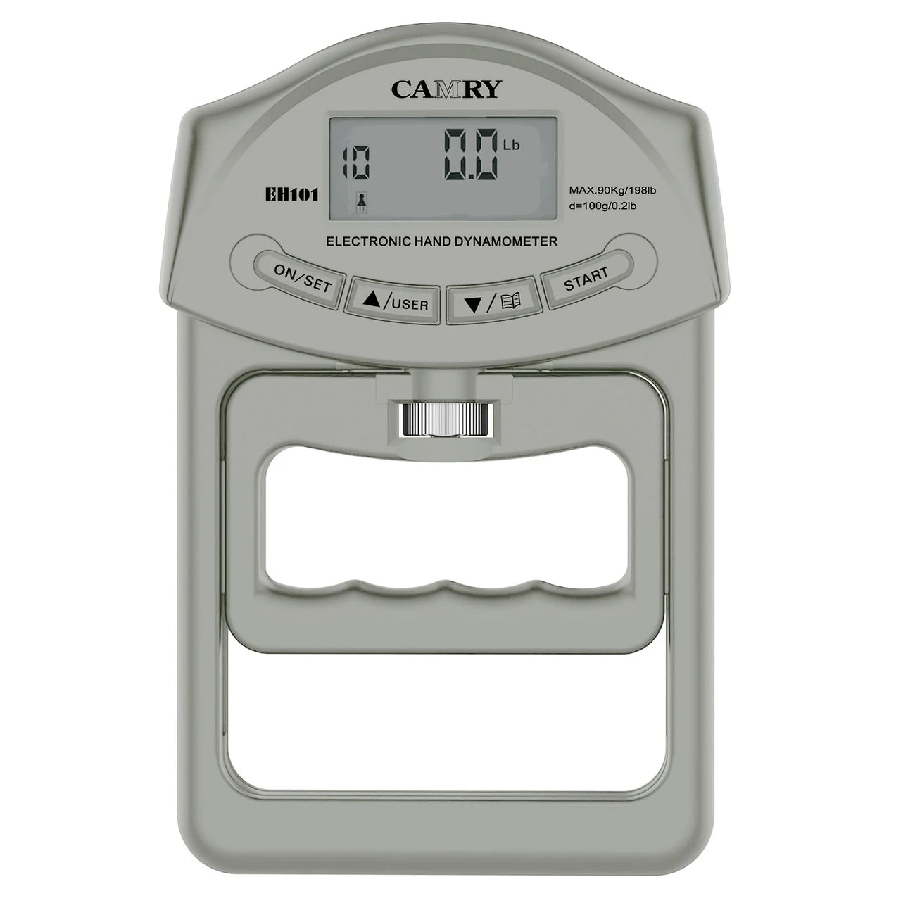 Camry Digital Hand Grip Strength Tester (198lb/90kg)