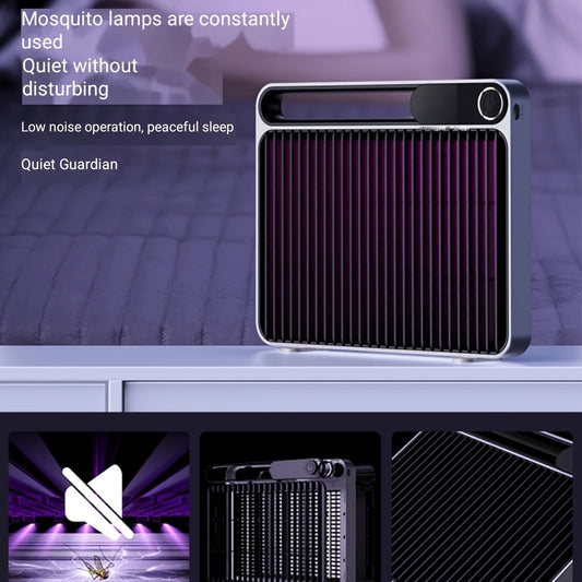 Silent & Powerful Wall-Mounted UV Mosquito Repellent – Compact, Battery-Free, Indoor & Outdoor Use