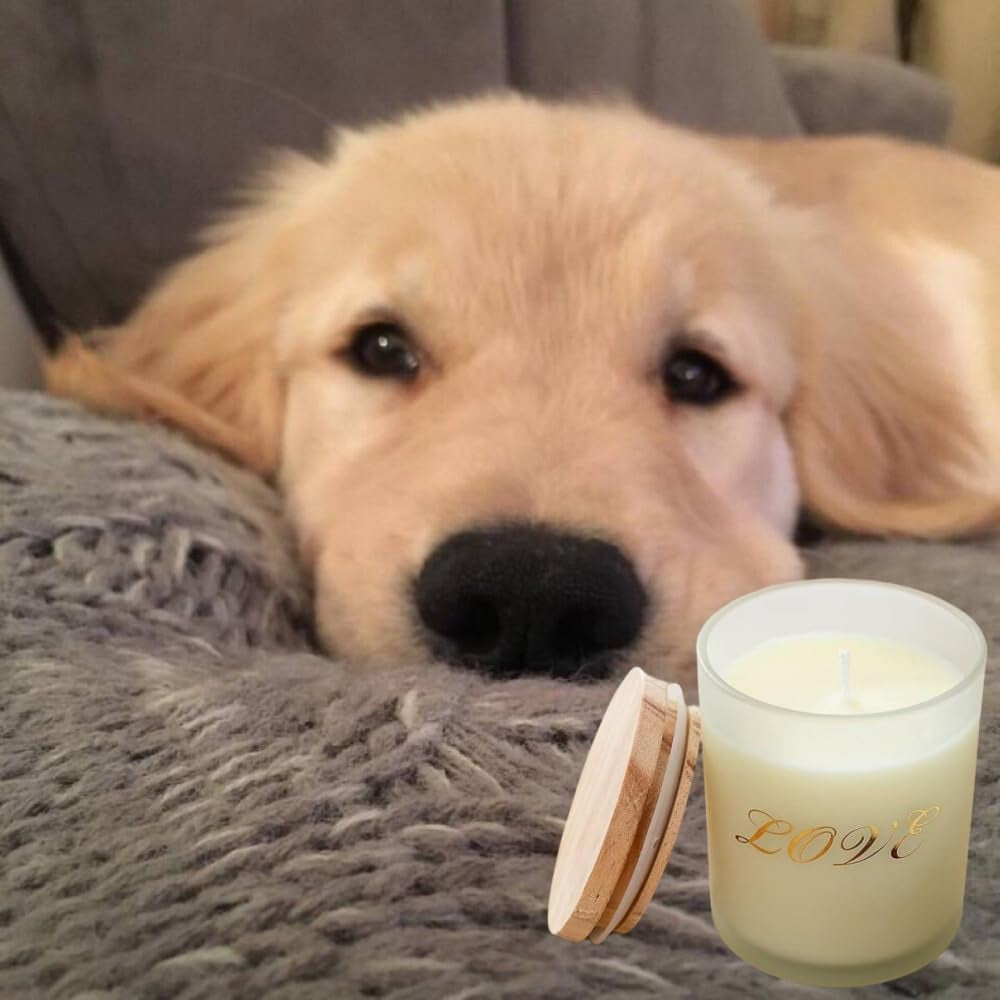 Candles,Vanilla+Gardenia,Scented Jar Candle-Aromatherapy Scented Candles,Long Lasting Soy Wax Candle,Candles for Home Scented,Essential Oils Candles,Body Relax&Stress Relief Candles