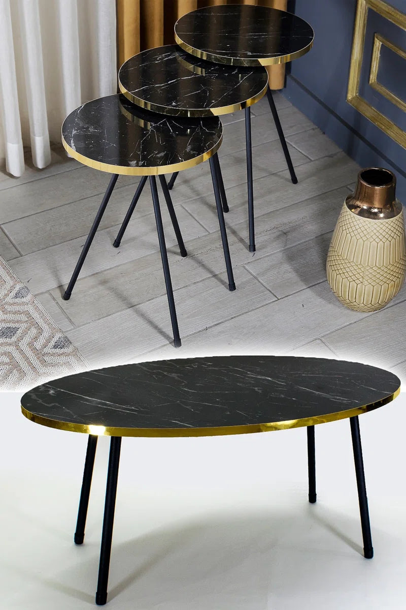 Cathrine 4 - Piece Living Room Table Set