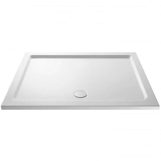 Slim 1500 X 800 Rectangular Stone Resin Shower Tray for Wetroom Enclosure