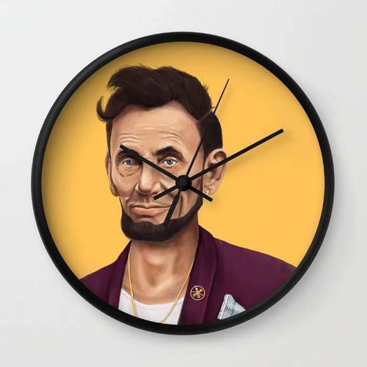 Abraham Lincoln Wall Clock