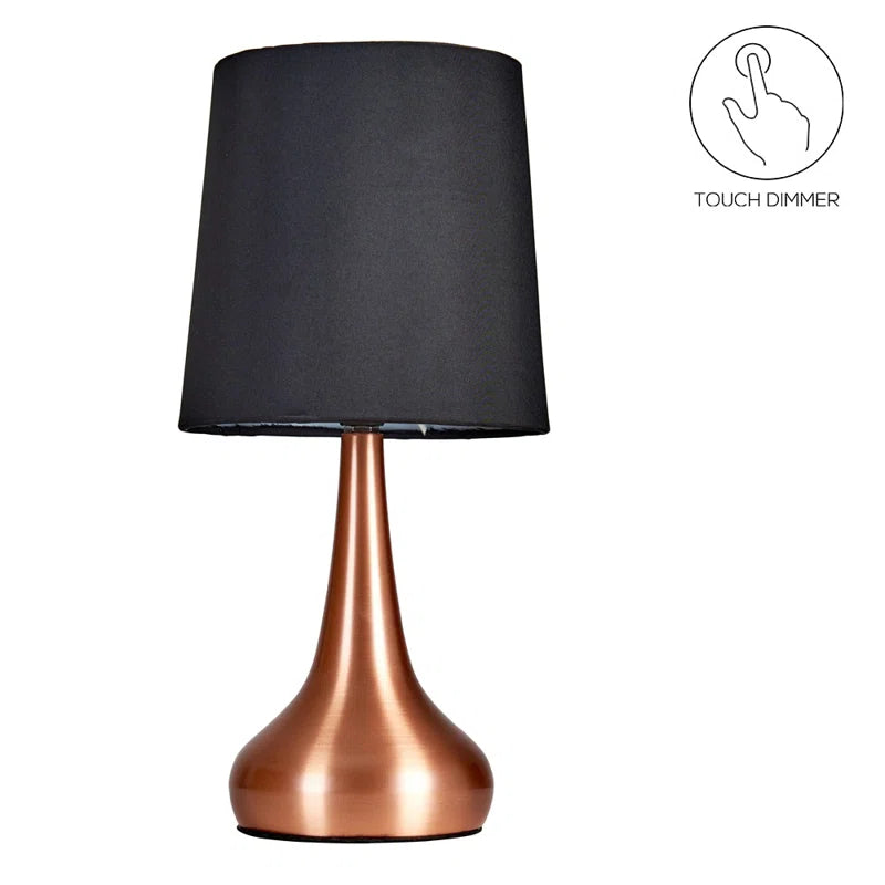 Shellcove 34Cm Copper Table Lamp