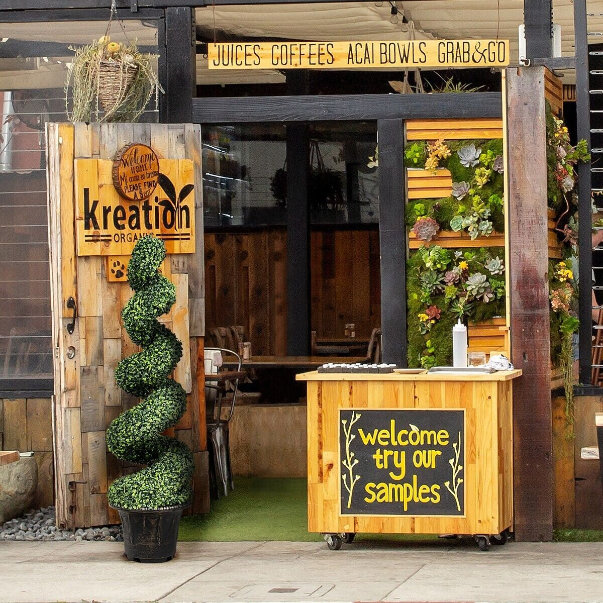 120Cm Artificial Boxwood Spiral Tree