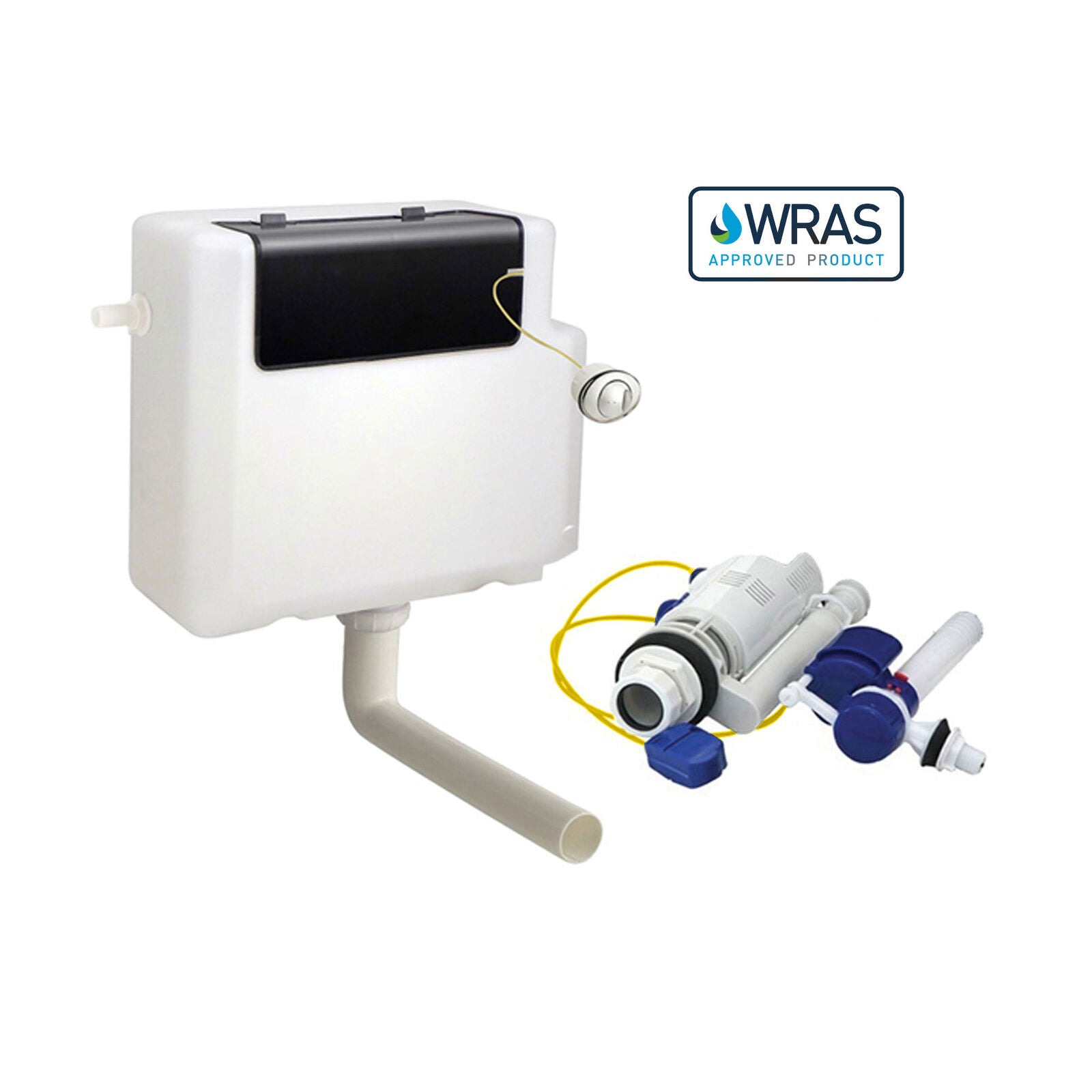 MANIFOLD BACK to WALL MODERN WC TOILET PAN & SOFT CLOSE SEAT + CONCEALED CISTERN