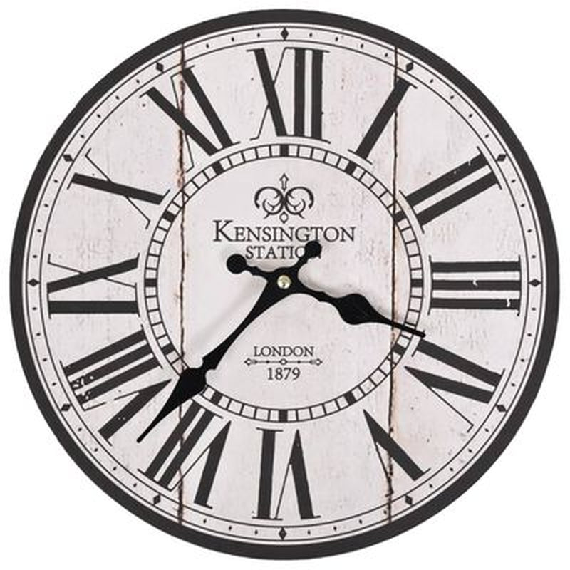 Vintage Wall Clock Colourful 30 Cm