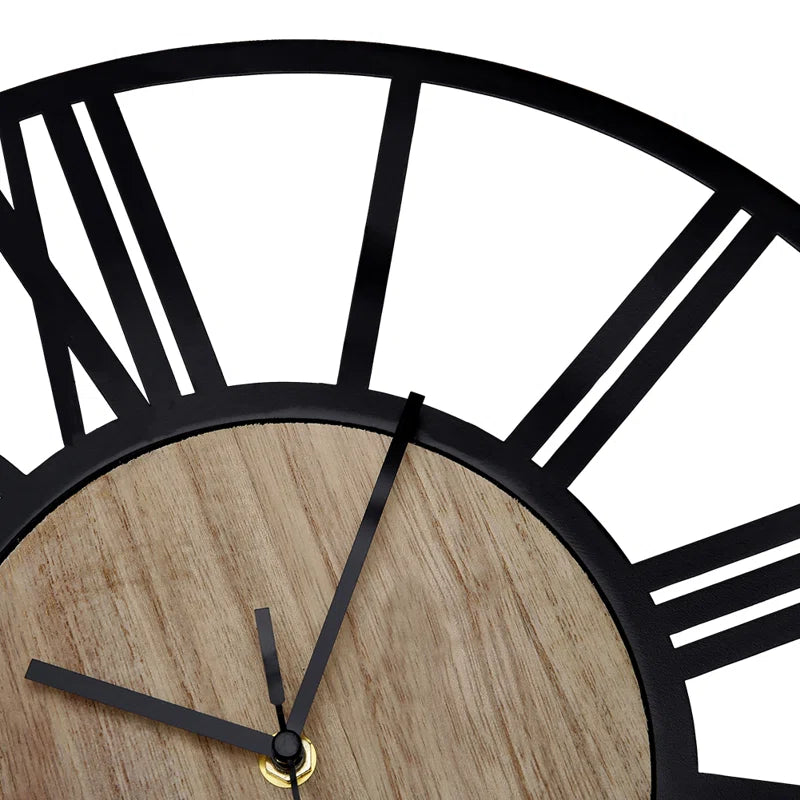 Brandan Metal Wall Clock