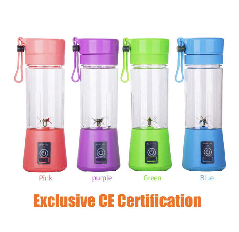 Portable Electric Blender Juicer Fruit Blender Maker Milk Shaker Upgraded