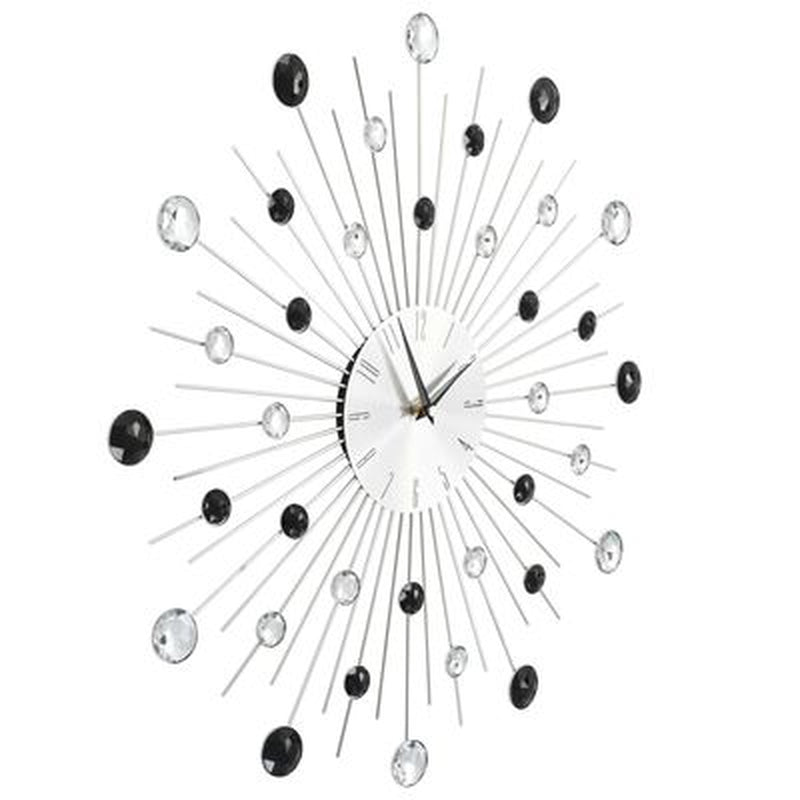 Wall Clock with Quartz Movement Modern Design 50 Cm