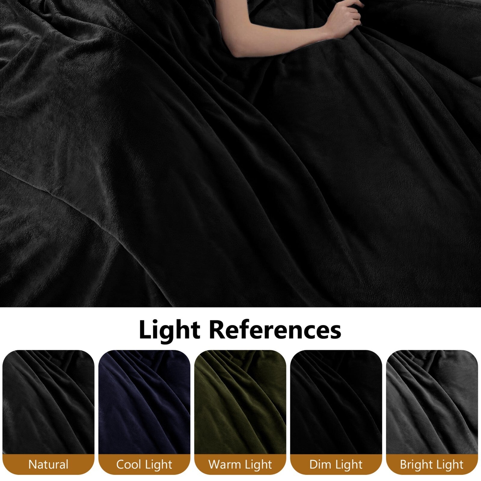 Large Fleece Blanket Throw Reversible Soft Warm Bed Sofa Blanket Double & King