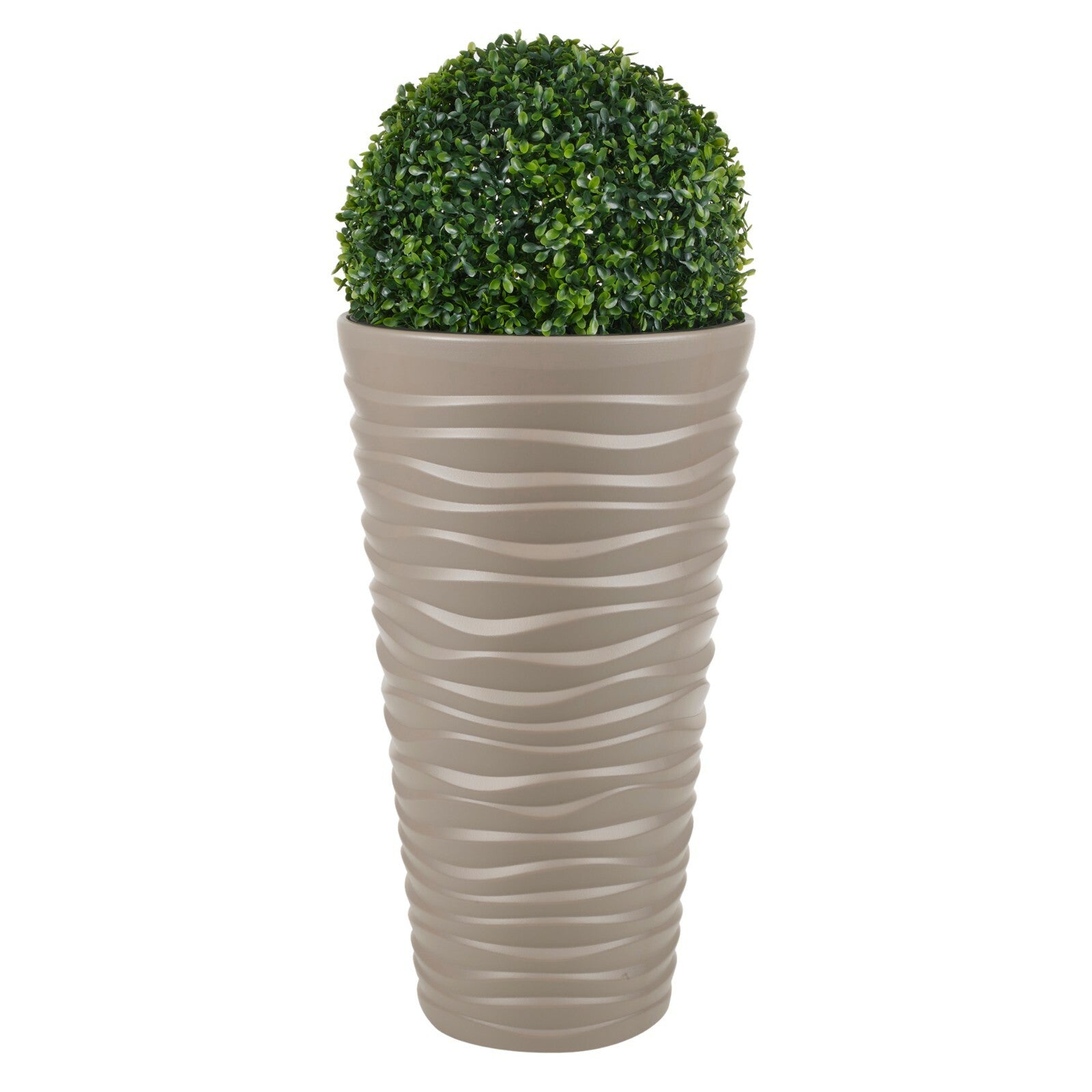 Sand Large Plant Pot Flower Indoor Outdoor Garden Planters Boxwood Buxus Ball