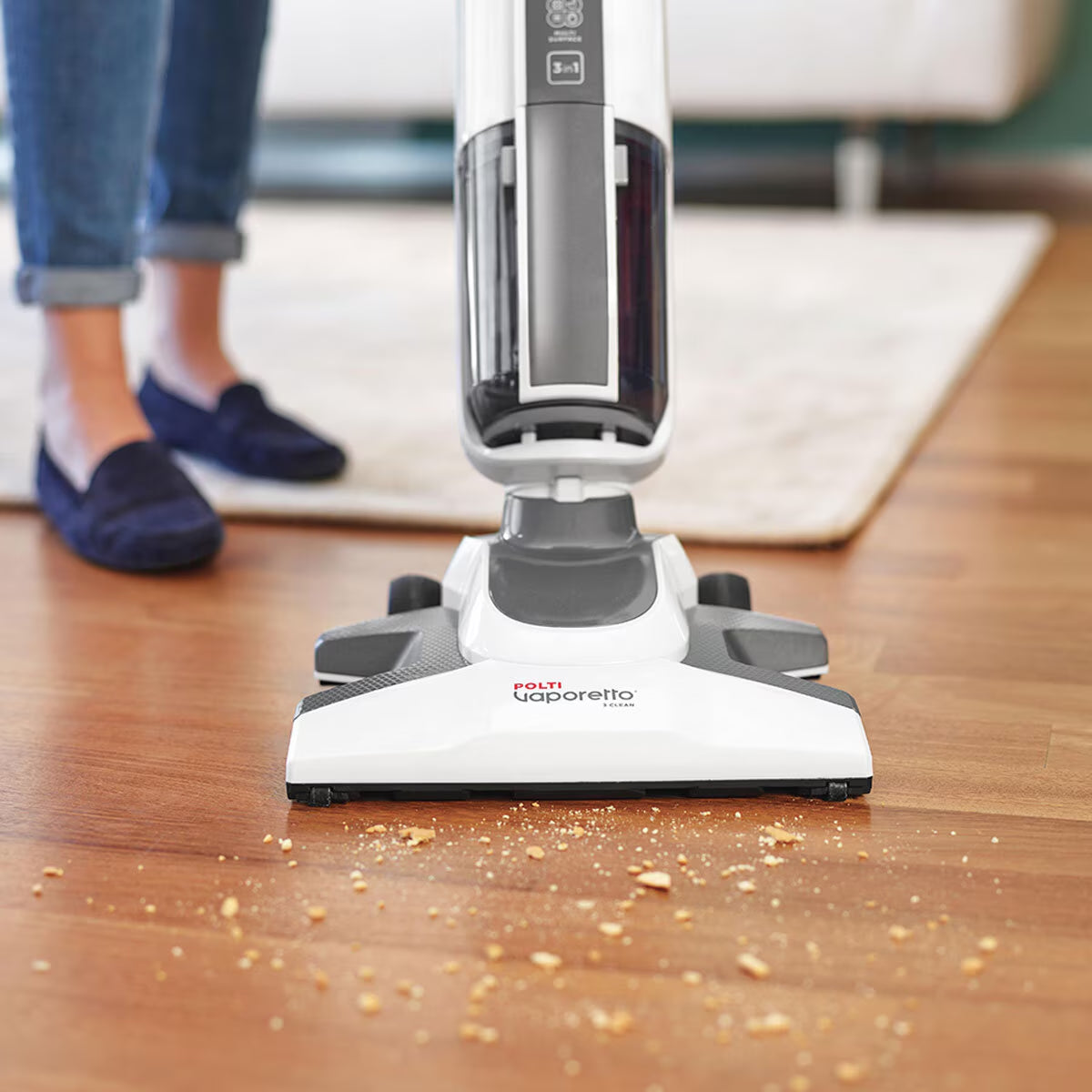 Vaporetto 3 Clean Corded Vacuum Steam Cleaner, PTG0078