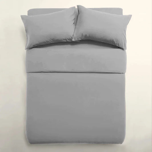 Kiranjot Microfibre 200 TC Reversible Modern & Contemporary Duvet Cover Set with Pillow Cases