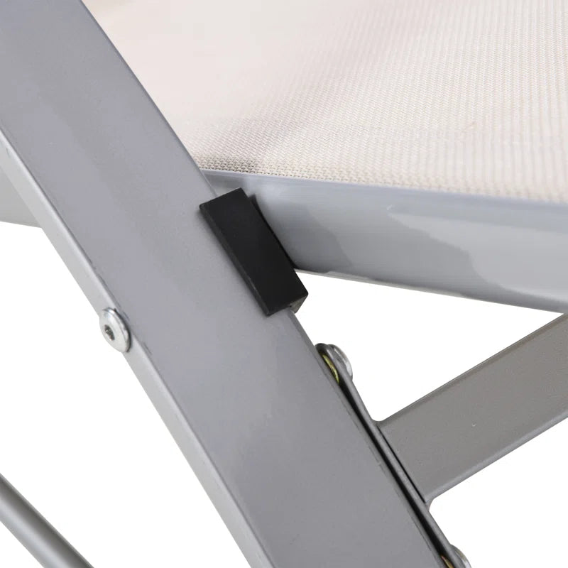 Gulfasa 169Cm Long Reclining Chaise Lounge Set