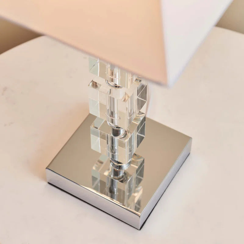 New Haven 43.5Cm Silver Table Lamp