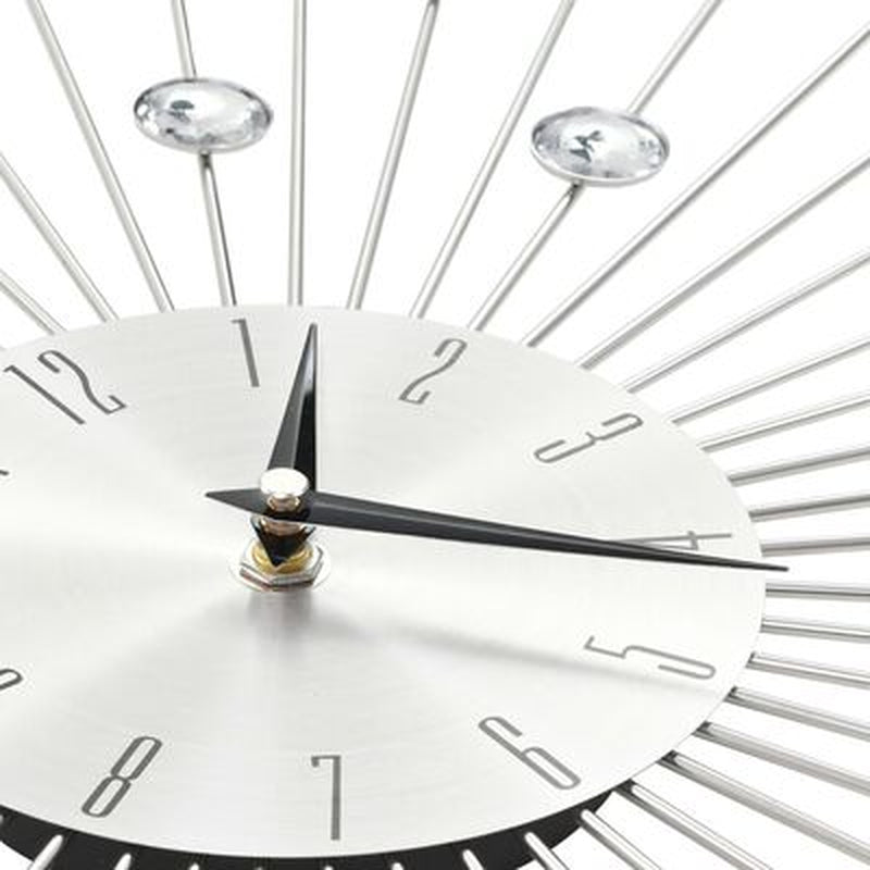 Wall Clock with Quartz Movement Modern Design 50 Cm