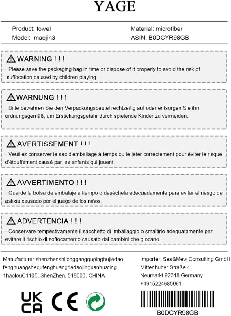 Magic Cleaning Cloths for Glass 3Pcs,Reusable Glass Cleaning Rag Super Soft Premium Streak Free Washable Cloth Duster for Home,Kitchen,Cars Glass Window