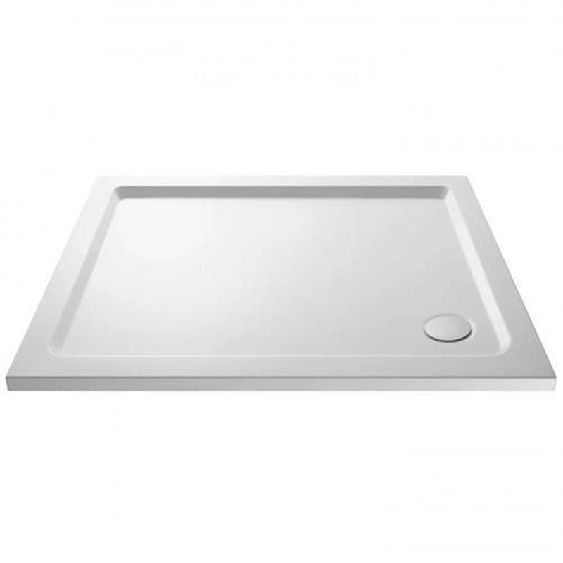 Slim 1200 X 800 Rectangular Stone Resin Shower Tray for Wetroom Enclosure