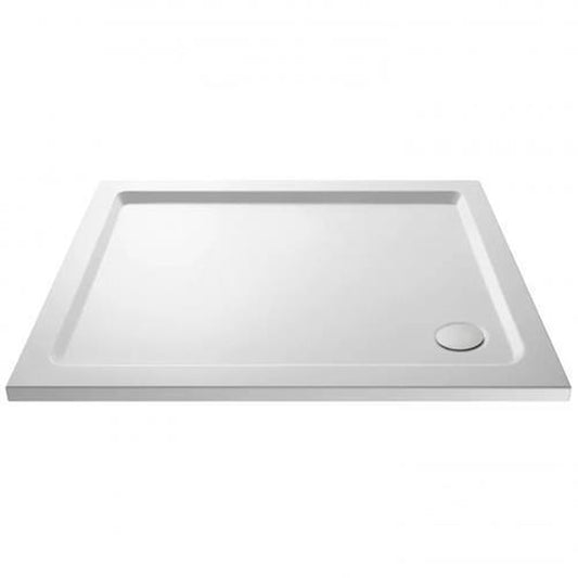 Slim 1200 X 800 Rectangular Stone Resin Shower Tray for Wetroom Enclosure