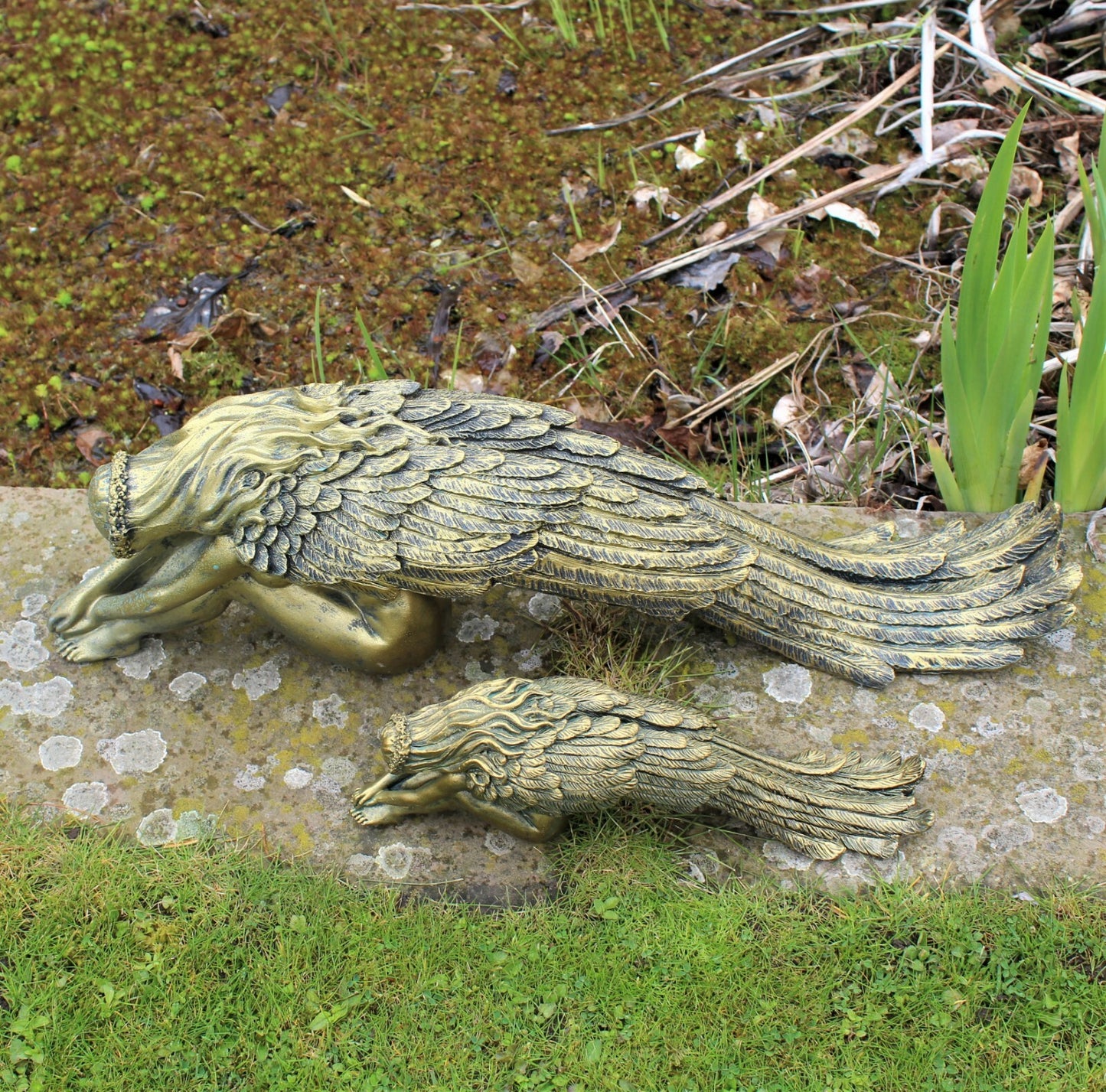 Garden Ornaments Fairy Angel Statue outside Home Decor Patio