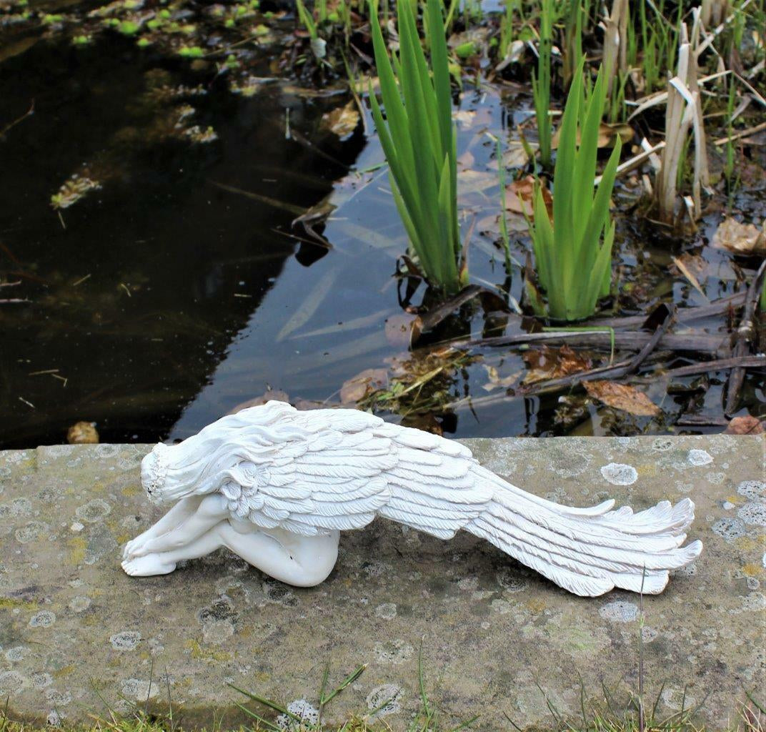 Garden Ornaments Fairy Angel Statue outside Home Decor Patio