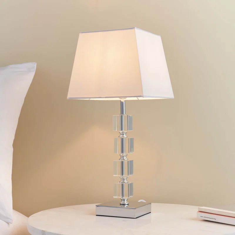 New Haven 43.5Cm Silver Table Lamp